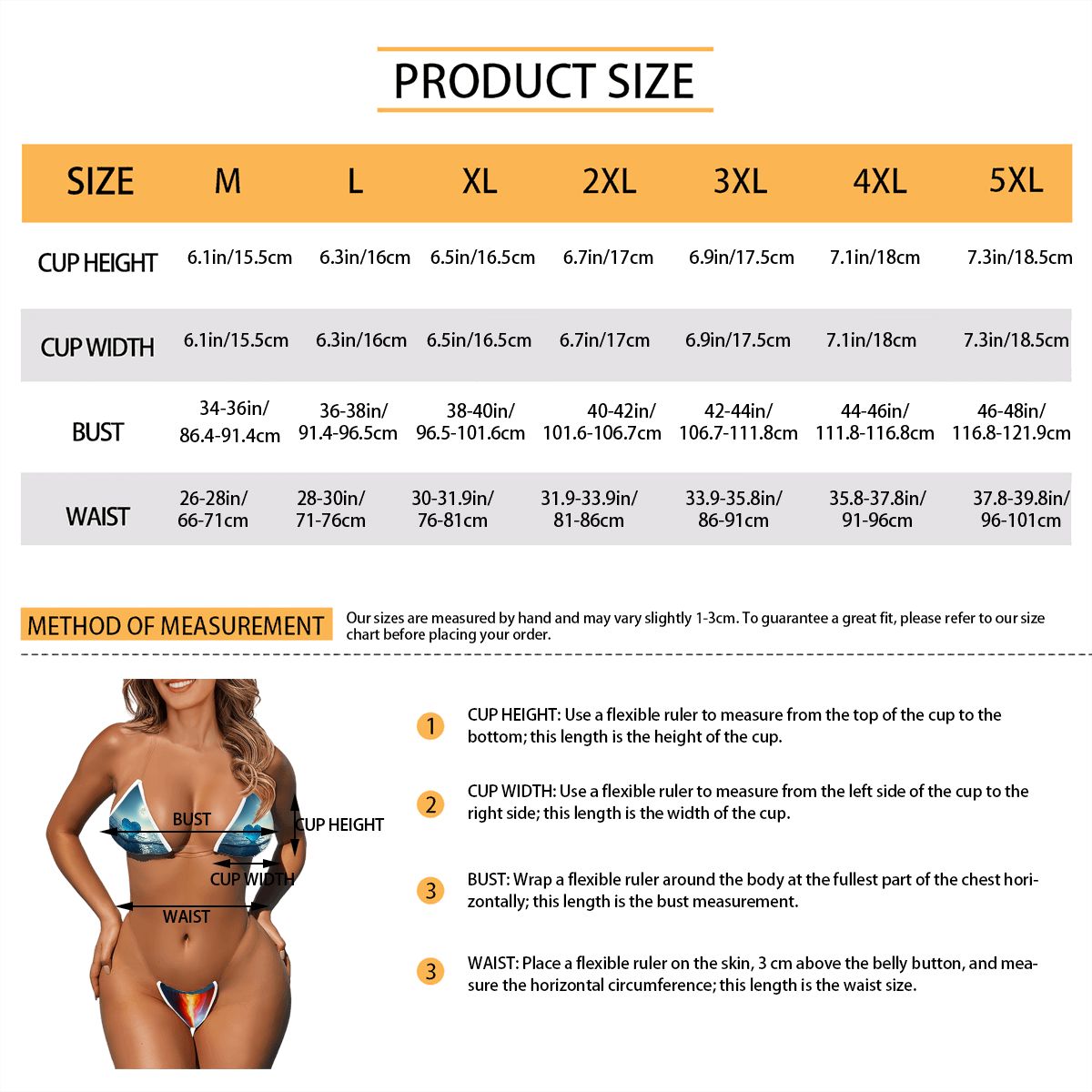 Ocean Heart Glow - Bikini set premium scintillante