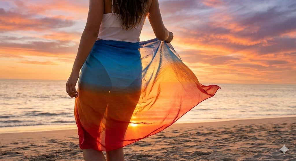 Pareo de gasa Sunset Dream