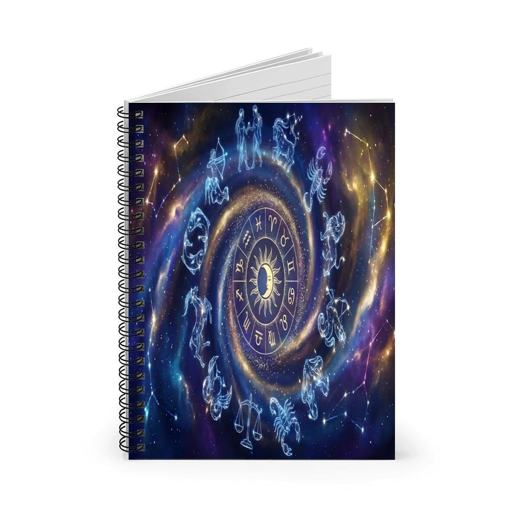 Celestial Manifestation Journal | Witchy Spiral Notebook (165 Pages)