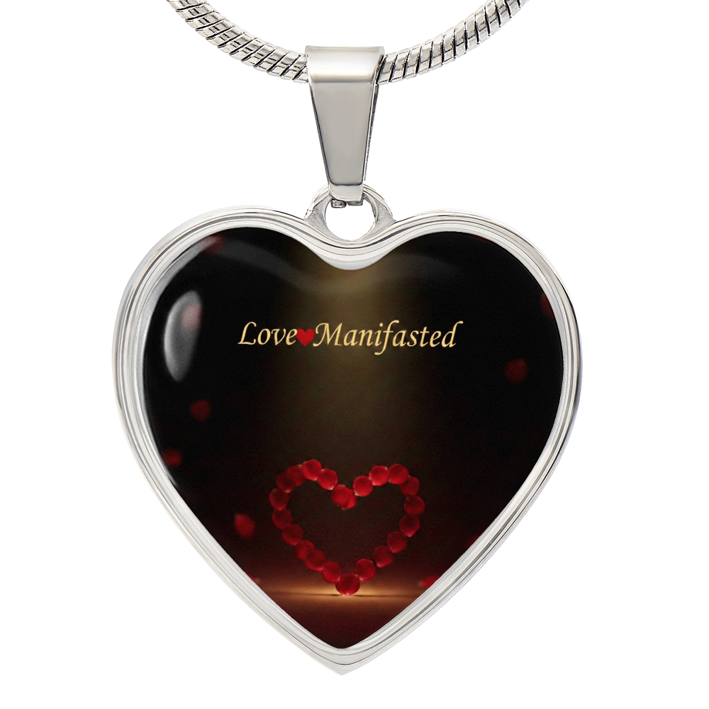 Love Manifested™ Heart Necklace – A Symbol of Destiny & Eternal Love