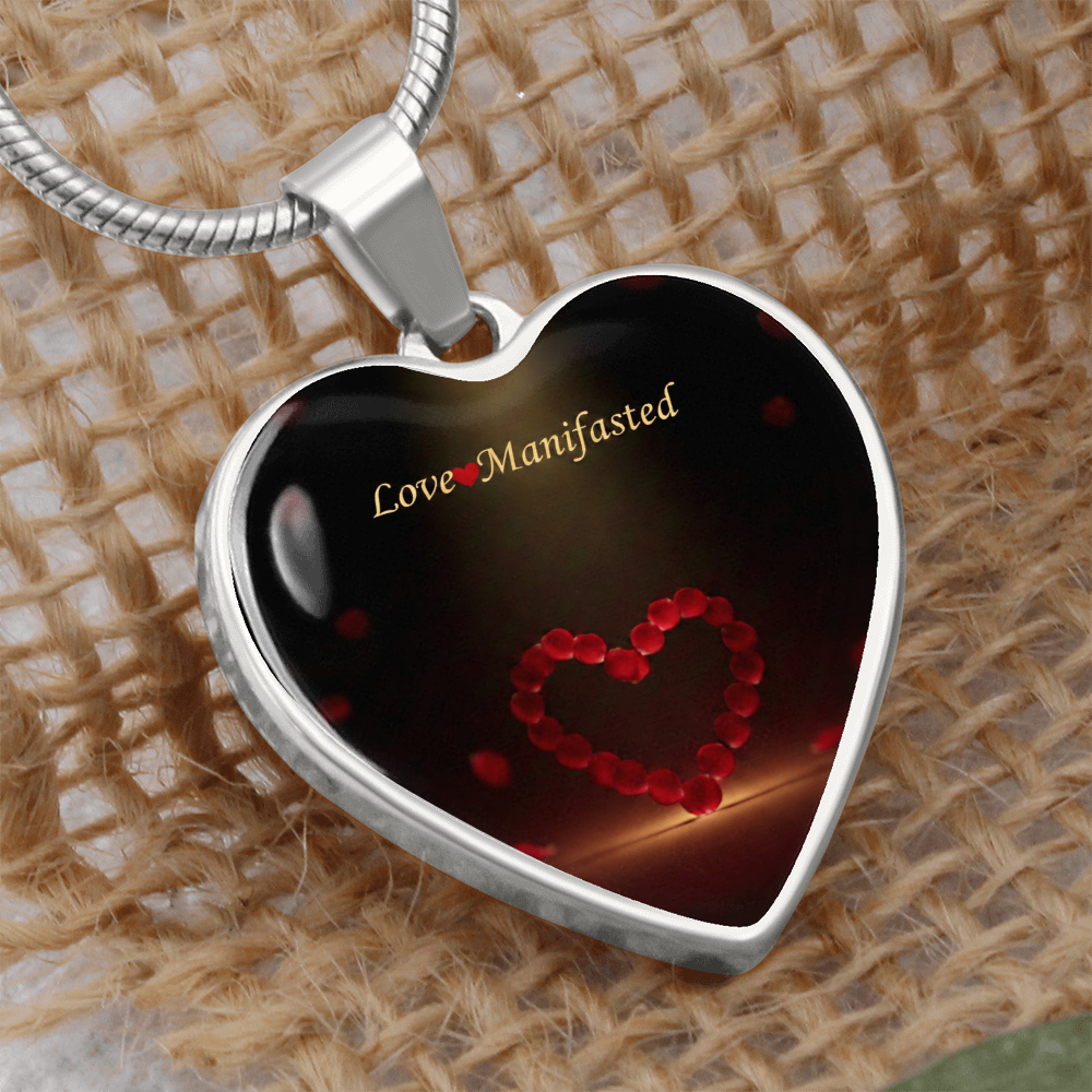 Love Manifested™ Heart Necklace – A Symbol of Destiny & Eternal Love