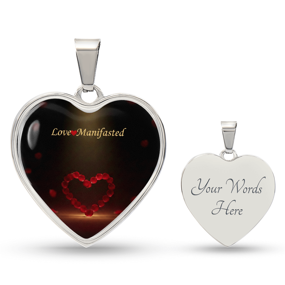 Love Manifested™ Heart Necklace – A Symbol of Destiny & Eternal Love