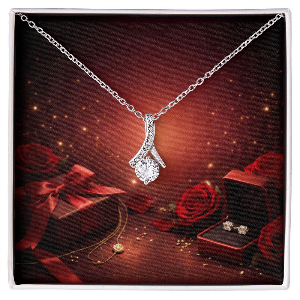 Alluring Beauty™ Ribbon Necklace – A Timeless Symbol of Grace & Love