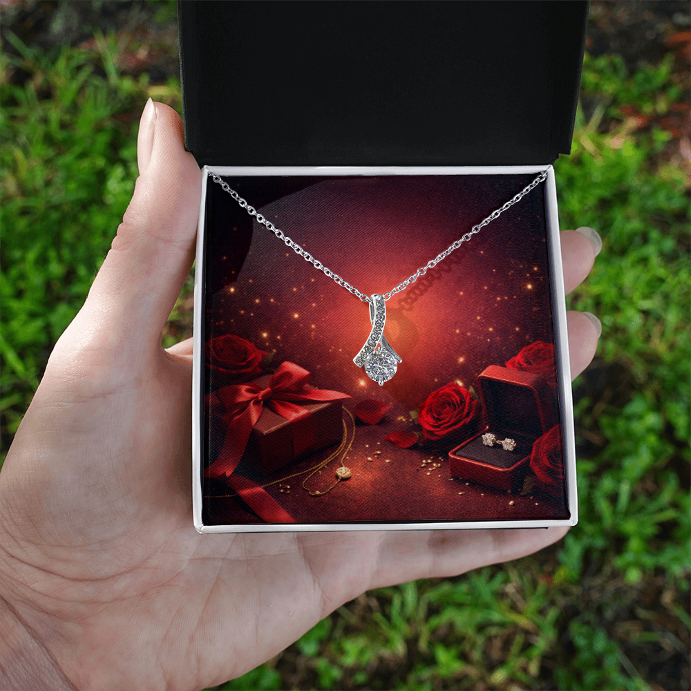 Alluring Beauty™ Ribbon Necklace – A Timeless Symbol of Grace & Love