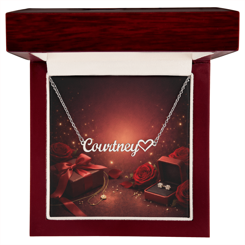 Personalized Heart Name Necklace – A Timeless Symbol of Love